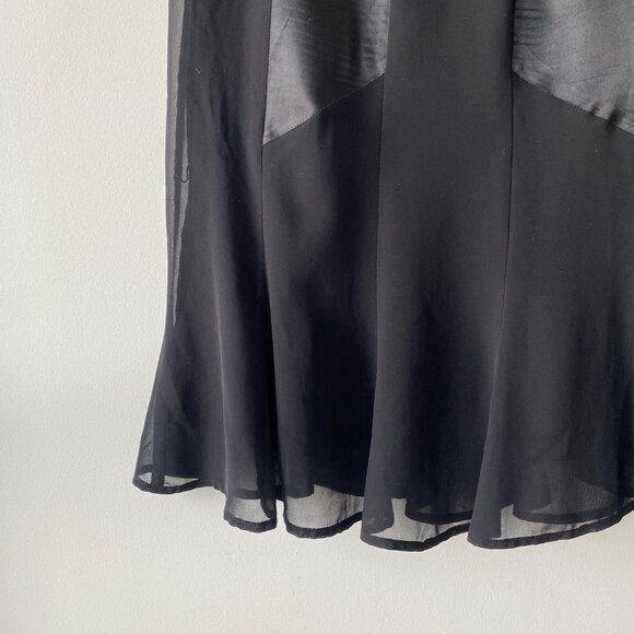 Vintage Esprit Flared Low Rise Midi Skirt - Picture 2 of 6